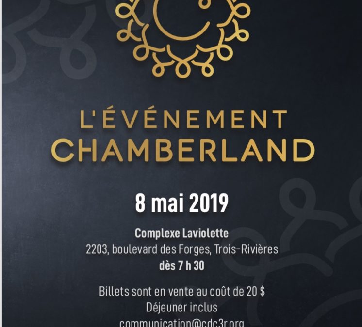 Merci à tous nos précieux partenaires de l’Événement Chamberland 2019