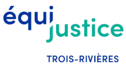 Équijustice (Aux trois pivots) - Logo